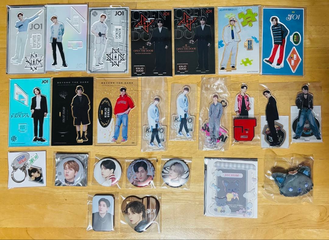 JO1 アクリルスタンド 缶バッジ グッズ まとめ売り 金城碧海