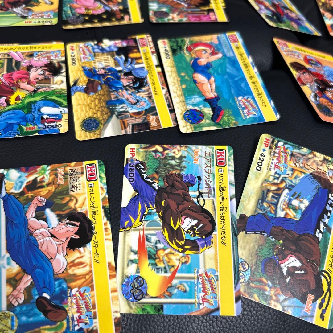 スーパーストリートファイターⅡ 1993 カードダス　全42種