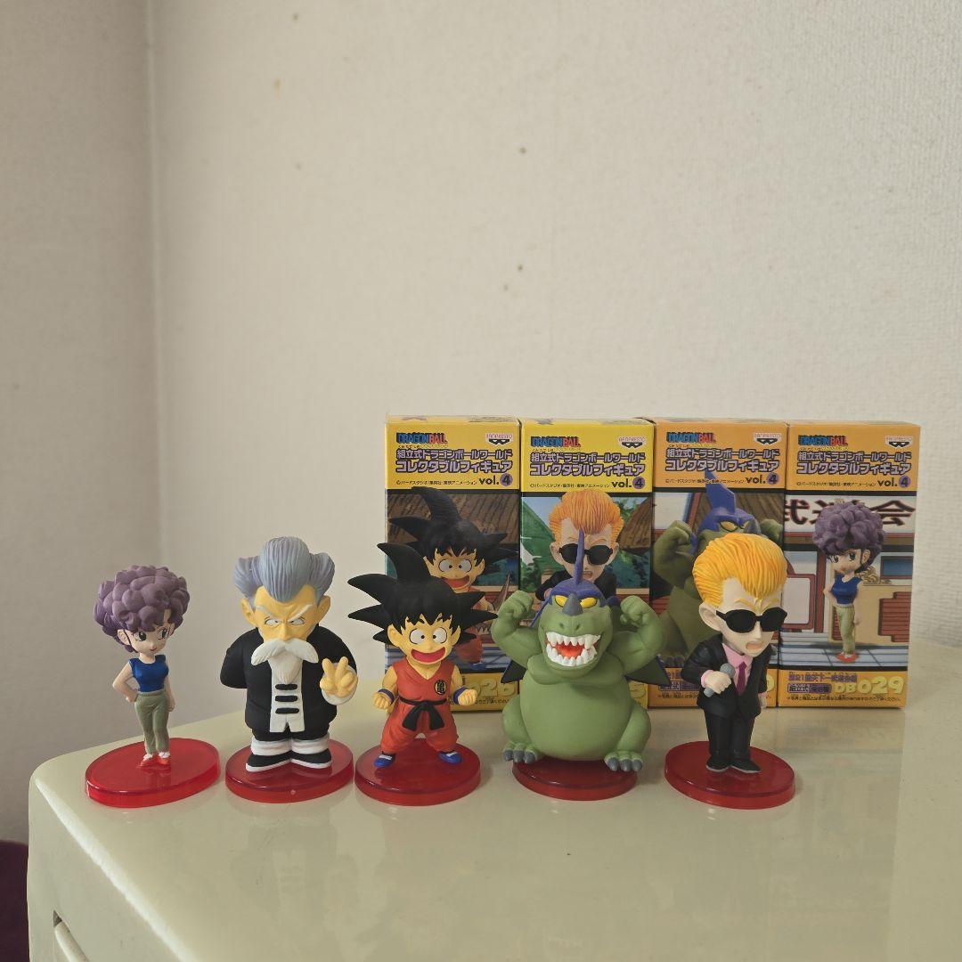 ドラゴンボール ワールドコレクタブルフィギュア vol.4 　５体