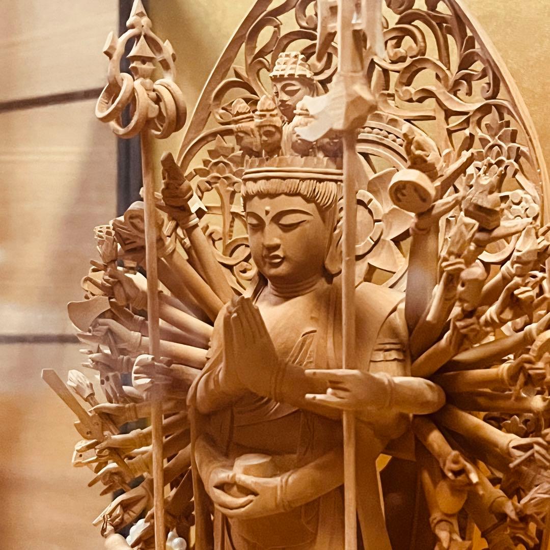仏像 千手観音菩薩 立像