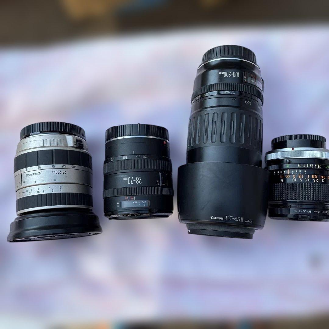 Canon、SIGMA.レンズセット、写真参照