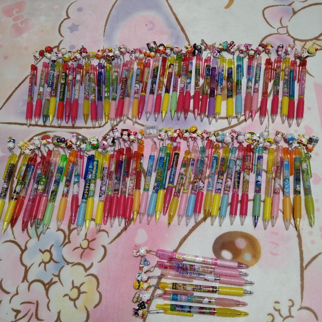 ご当地キティーシャーペン73本　ボールペン6本まとめ売り