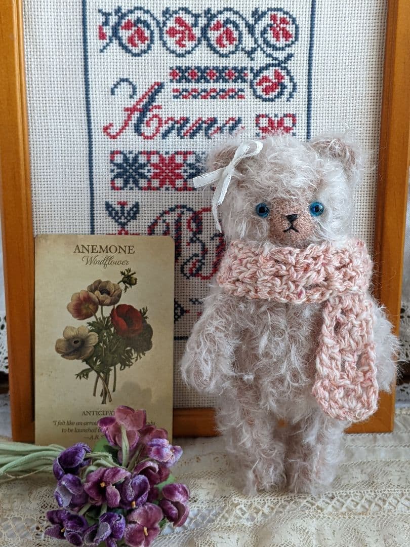 【e】小さいテディベア　18cm