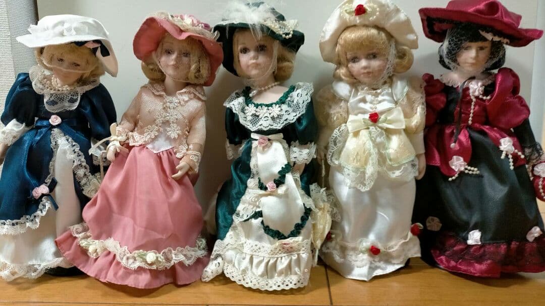 西洋人形　5点セット　アンティーク