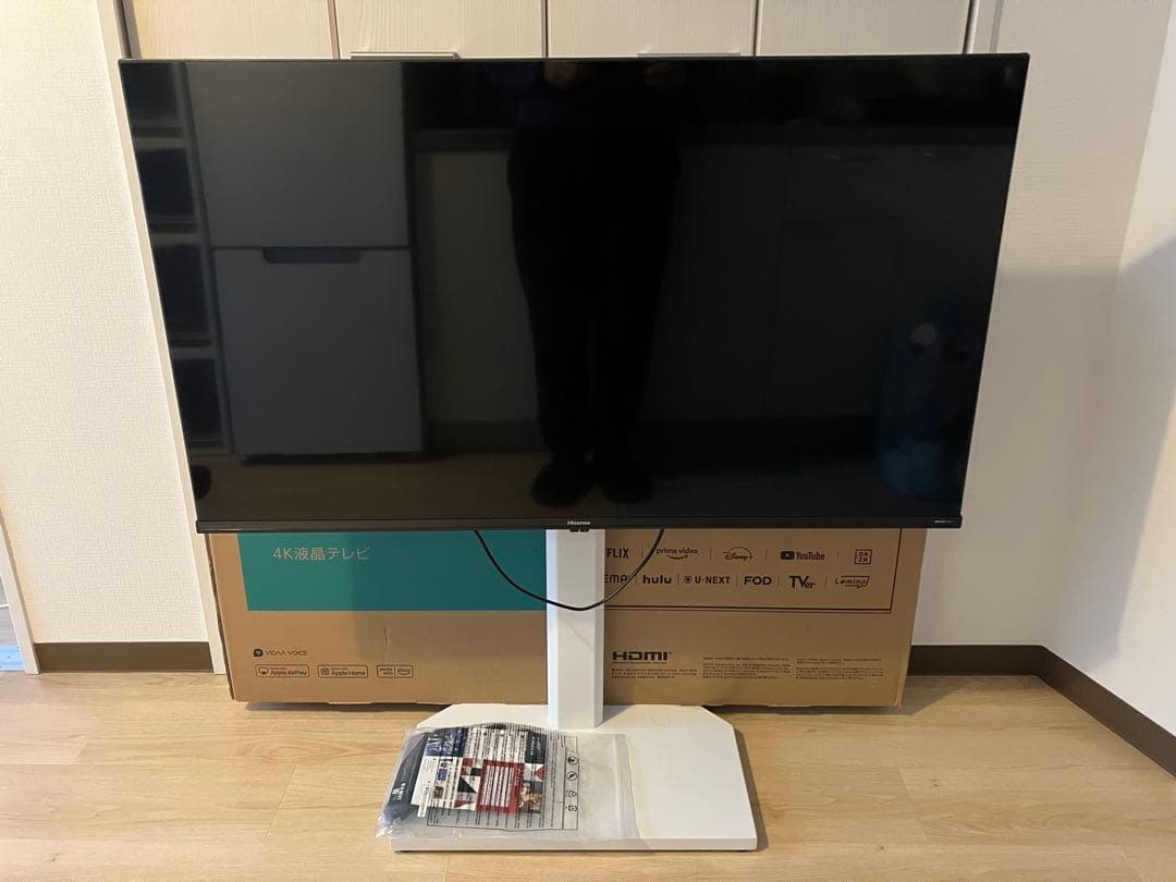 【ジャンク品】ハイセンス 43E6K 43型 4K液晶テレビ 外観良好