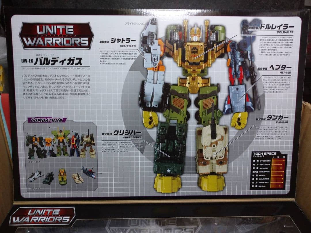 超激レア!中古品トランスフォーマー デストロン戦闘スペシャリスト バルディガス