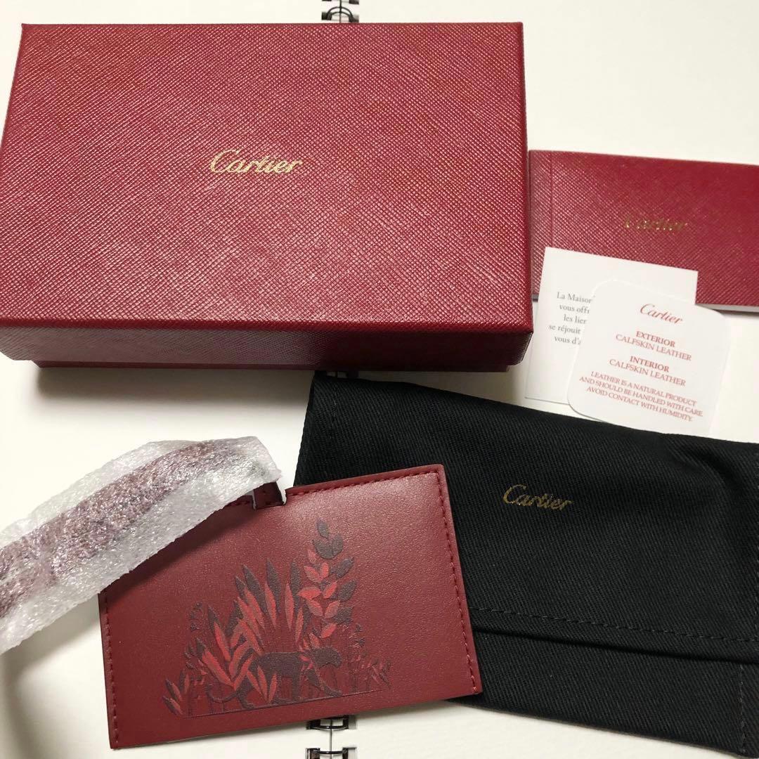 新品！ Cartie カルティエ ハンドミラー 鏡 ミラー 手鏡 ケース付き