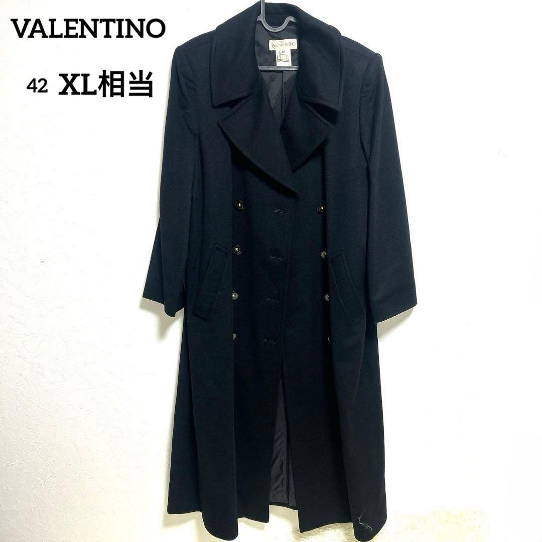 VALENTINO　チェスターダブルロングコート　カシミヤ100%