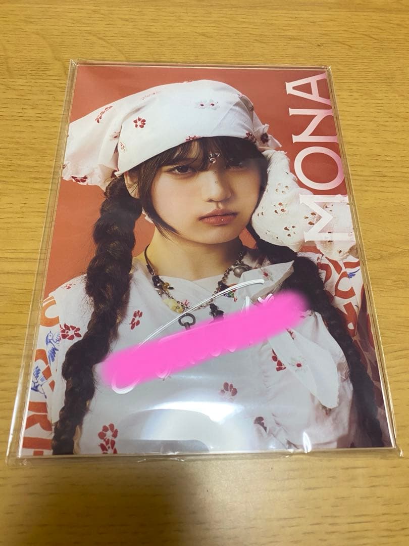 ラッフルくじA賞　直筆サイン アクリルパネル ファントムシータ もな