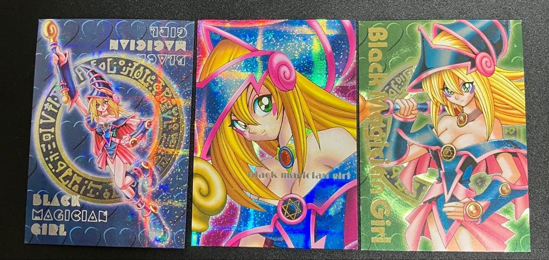 【非売品】遊戯王ダンジョンダイスモンスターズブラックマジシャンガール3枚セット