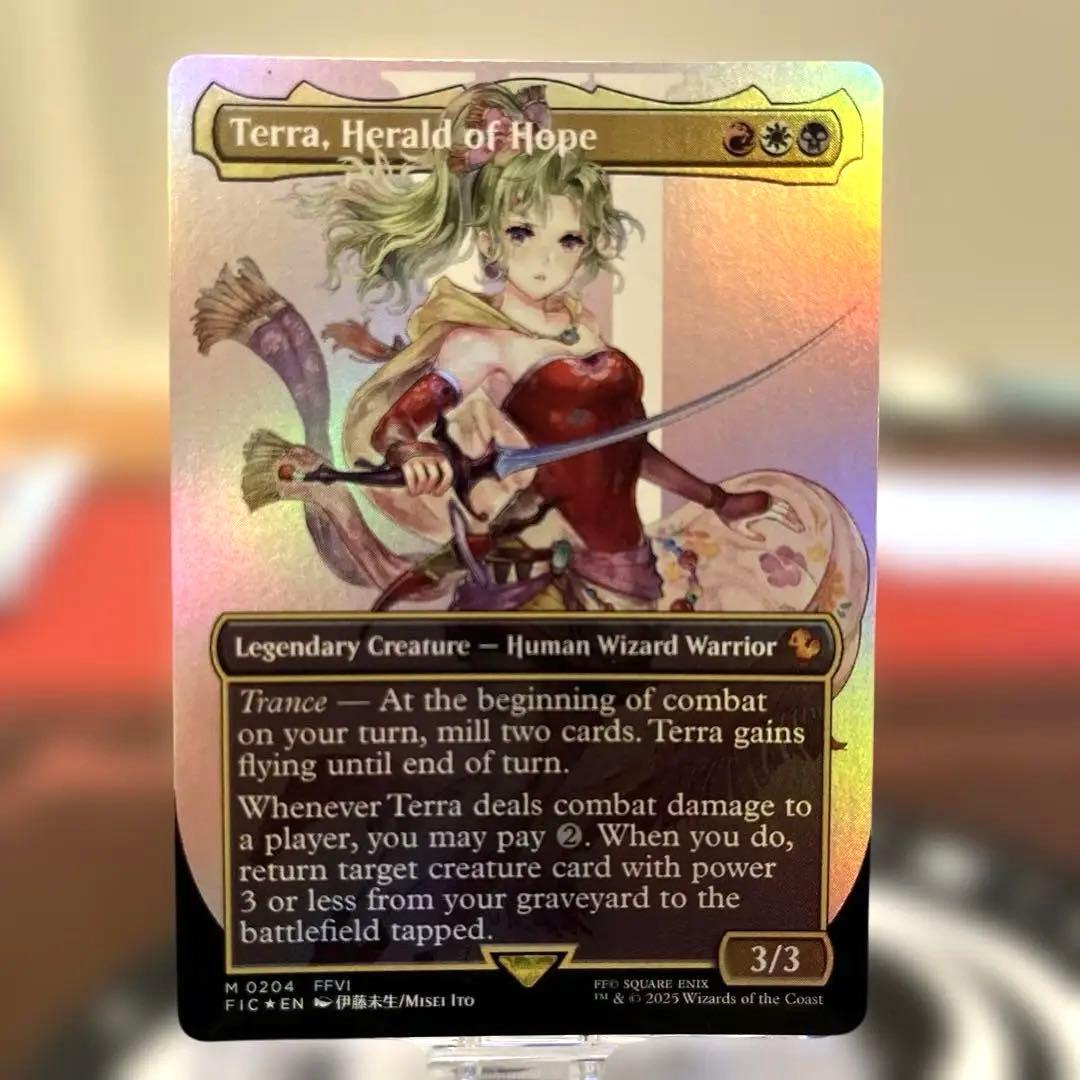 MTG 魔導の力を持つ少女、ティナ FIC英語版ボーダレスfoil