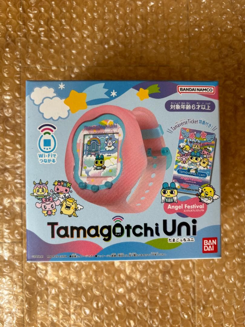 【新品未開封】たまごっちユニ エンジェル フェスティバル BANDAI