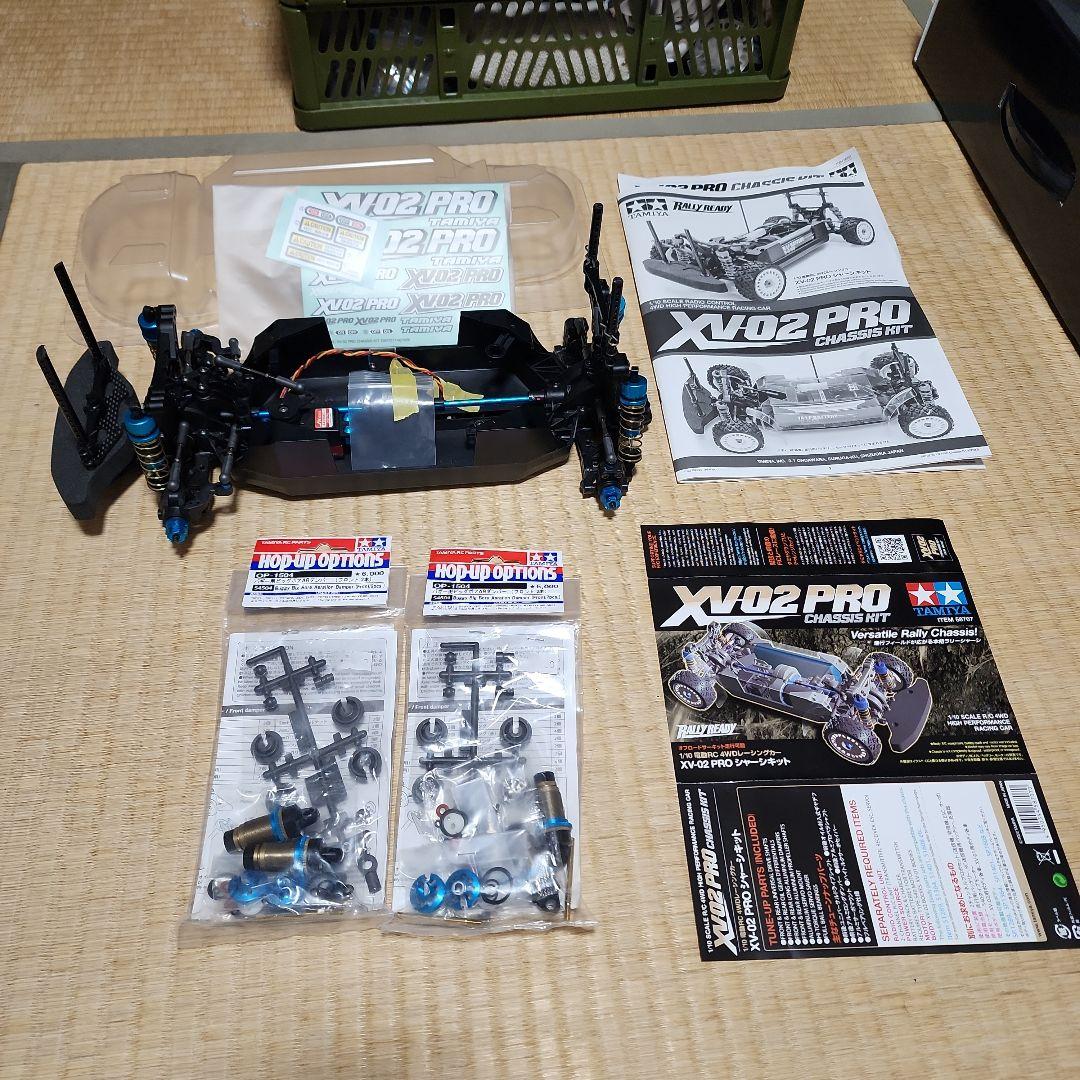 タミヤ XV-02 PRO シャーシキット　サーボ付