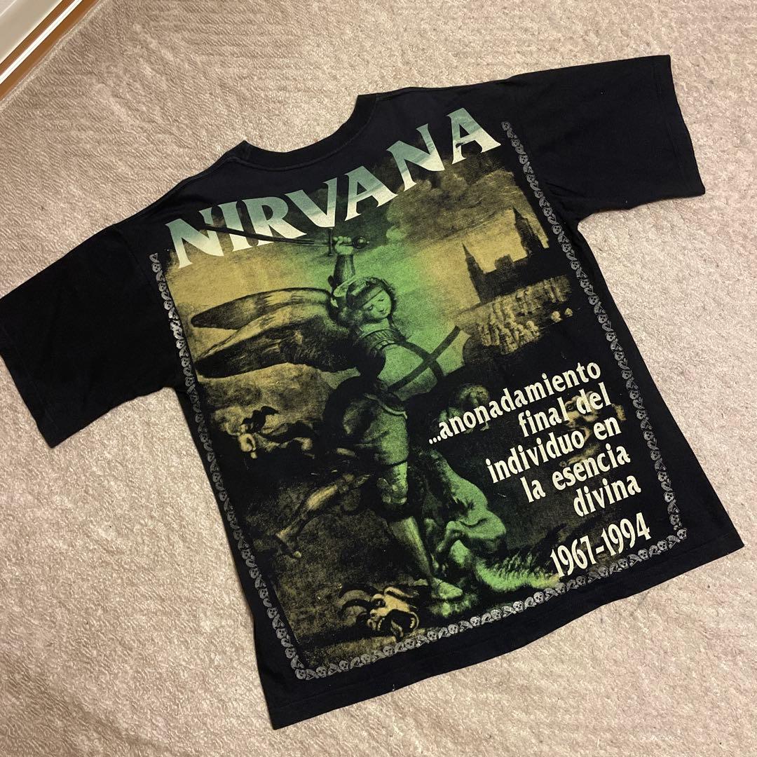 NIRVANA  Cobain 追悼 メキシカンブートTシャツ