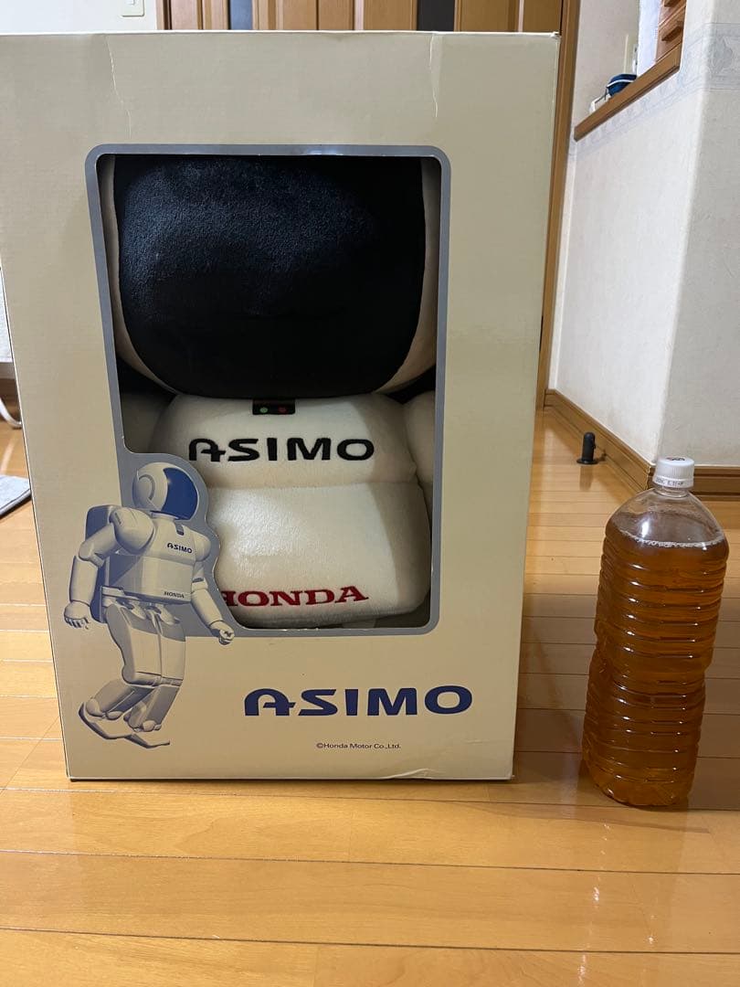 激レア　ASIMOのぬいぐるみ（大）　平成レトロ　当時物　未開封