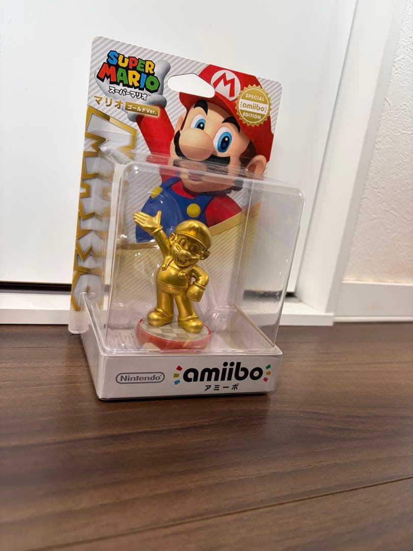 Nintendo amiibo アミーボ ゴールドマリオ