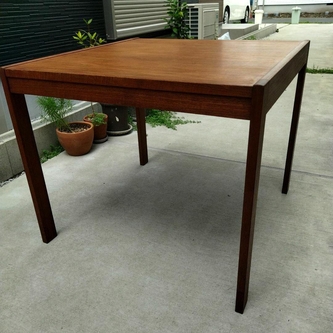 チーク家具　スクウェアテーブル