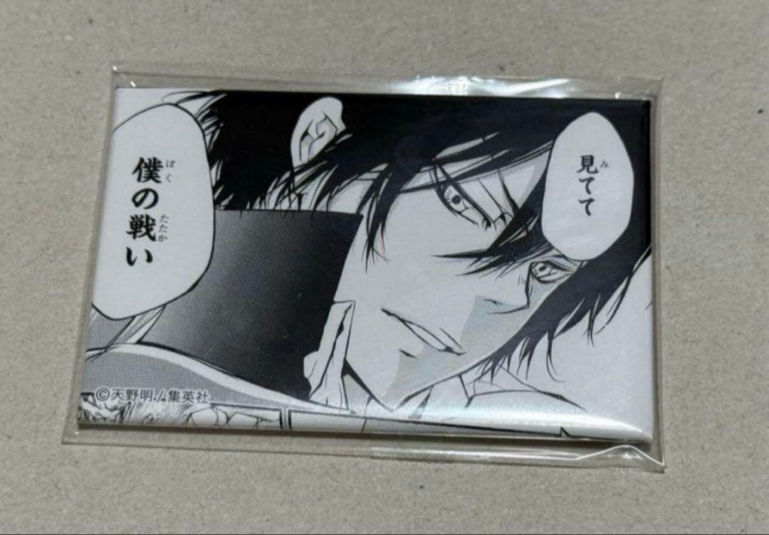 【セリ11/1まで】雲雀恭弥　スクエア缶バッジ