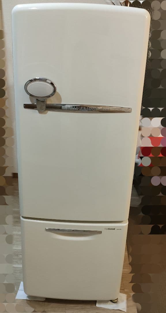 ＊送料込み＊National WiLL FRIDGE mini レトロ白冷蔵庫