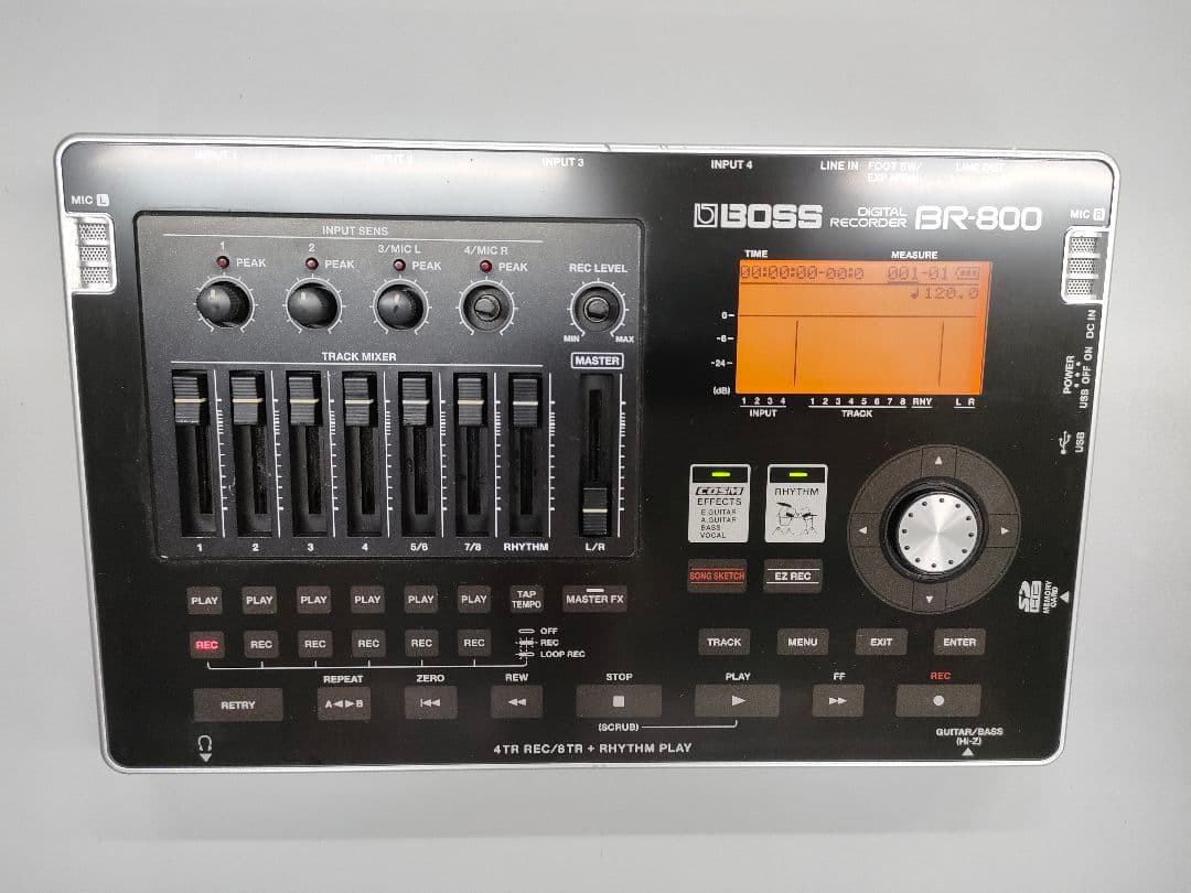配信機器・PA機器・レコーディング機器 BOSS BR-800 Digital Recorder