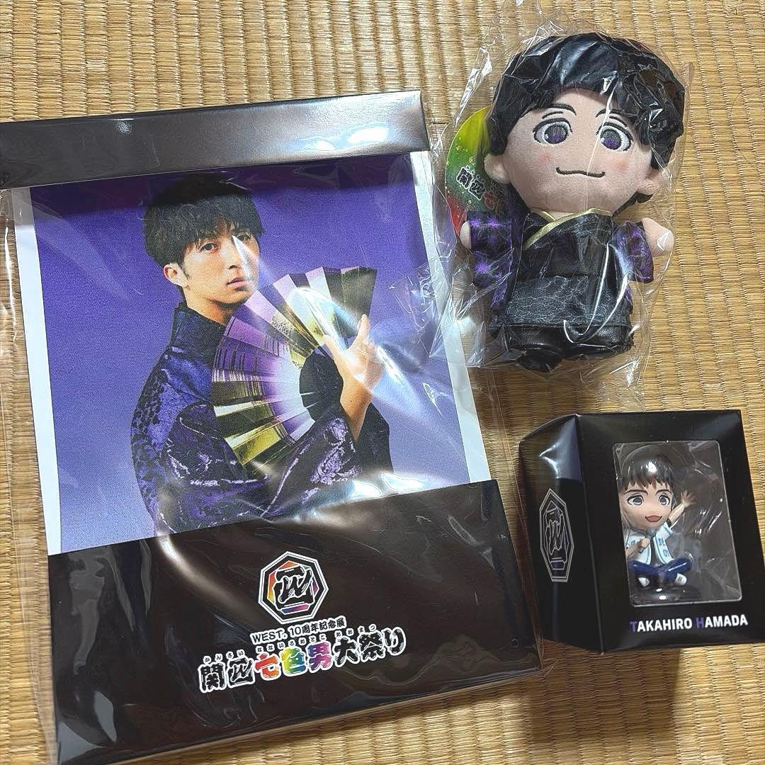 濵田崇裕　ちびスト、フィギュア、タペストリーセット