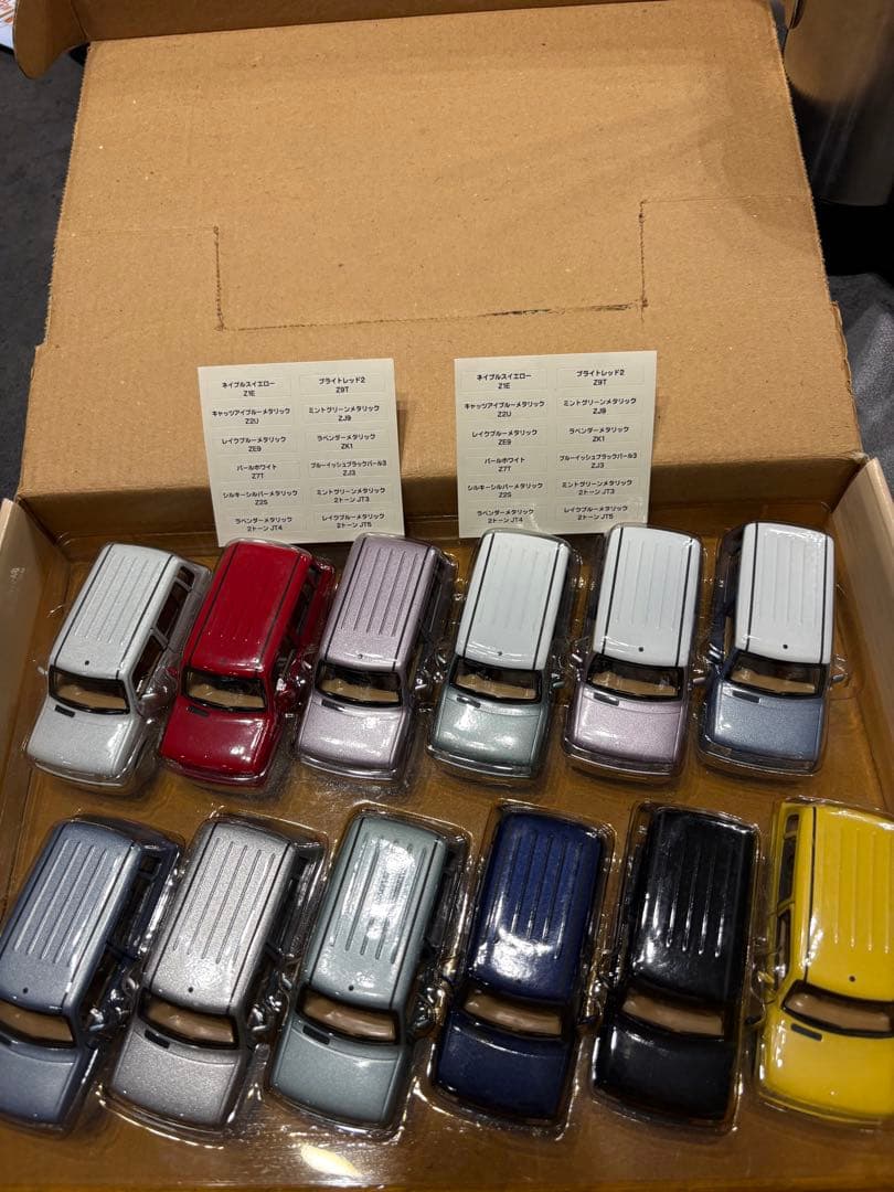 Lapin ラパン ミニカー 1/42 12台セット 箱入り SUZUKI