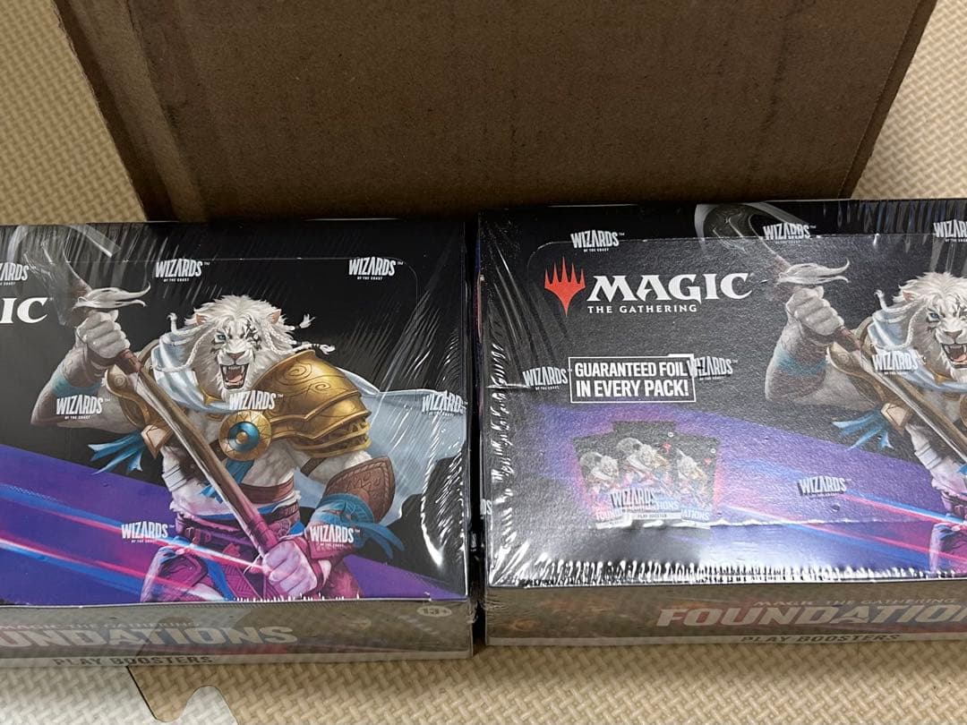 MTG ファウンデーションズ プレイブースター 英語語版 未開封新品　2ボックス