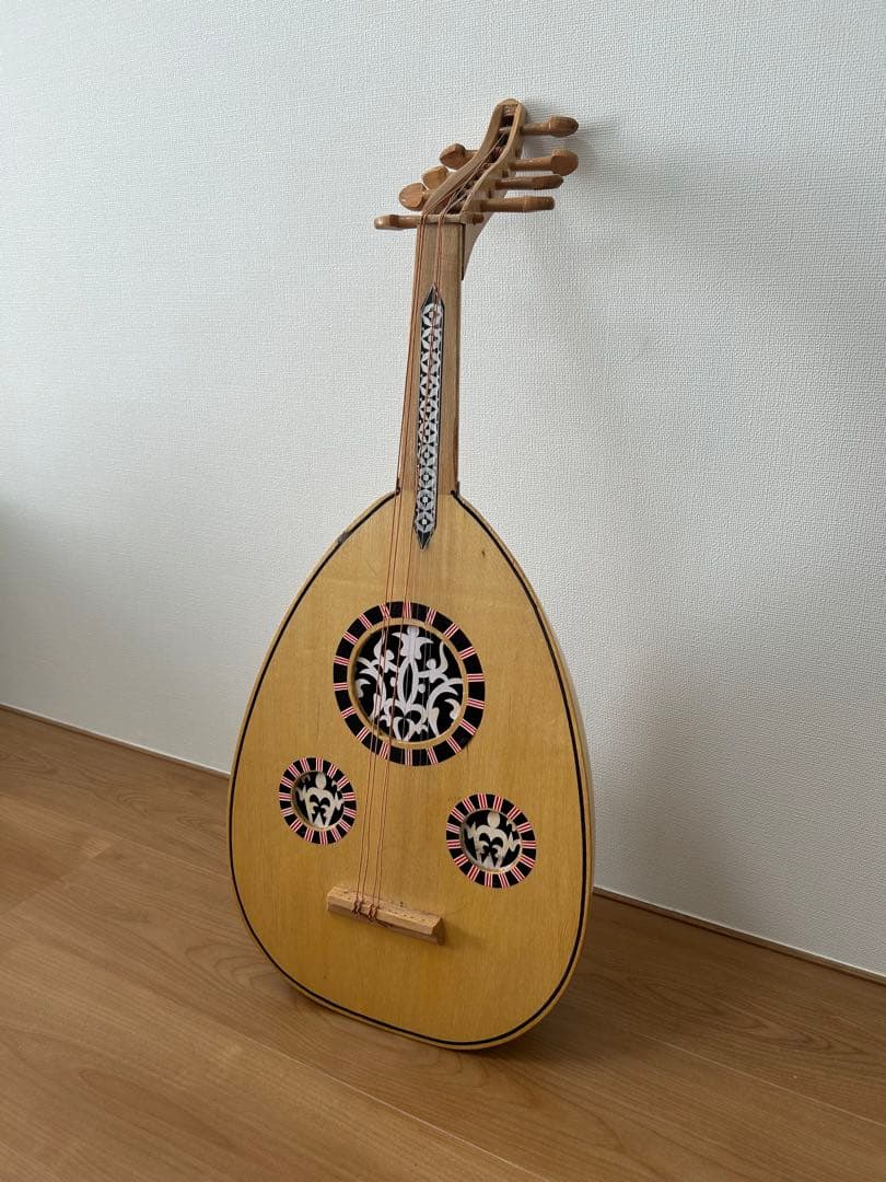 ウード 木製 アーモンド型 レプリカ【演奏不可】