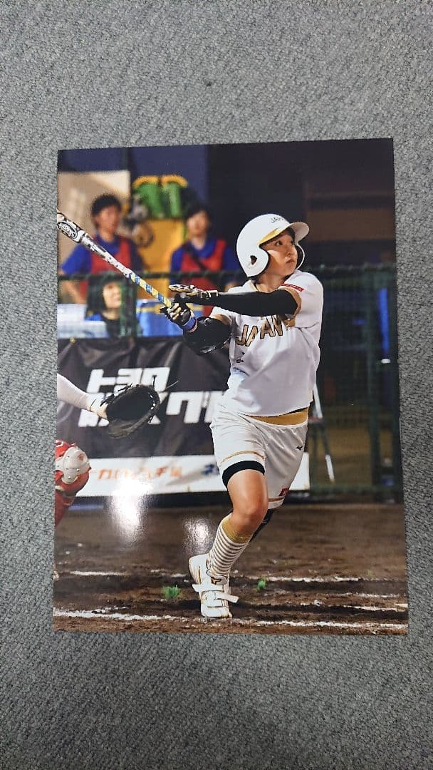 女子ソフト選手 生写真
