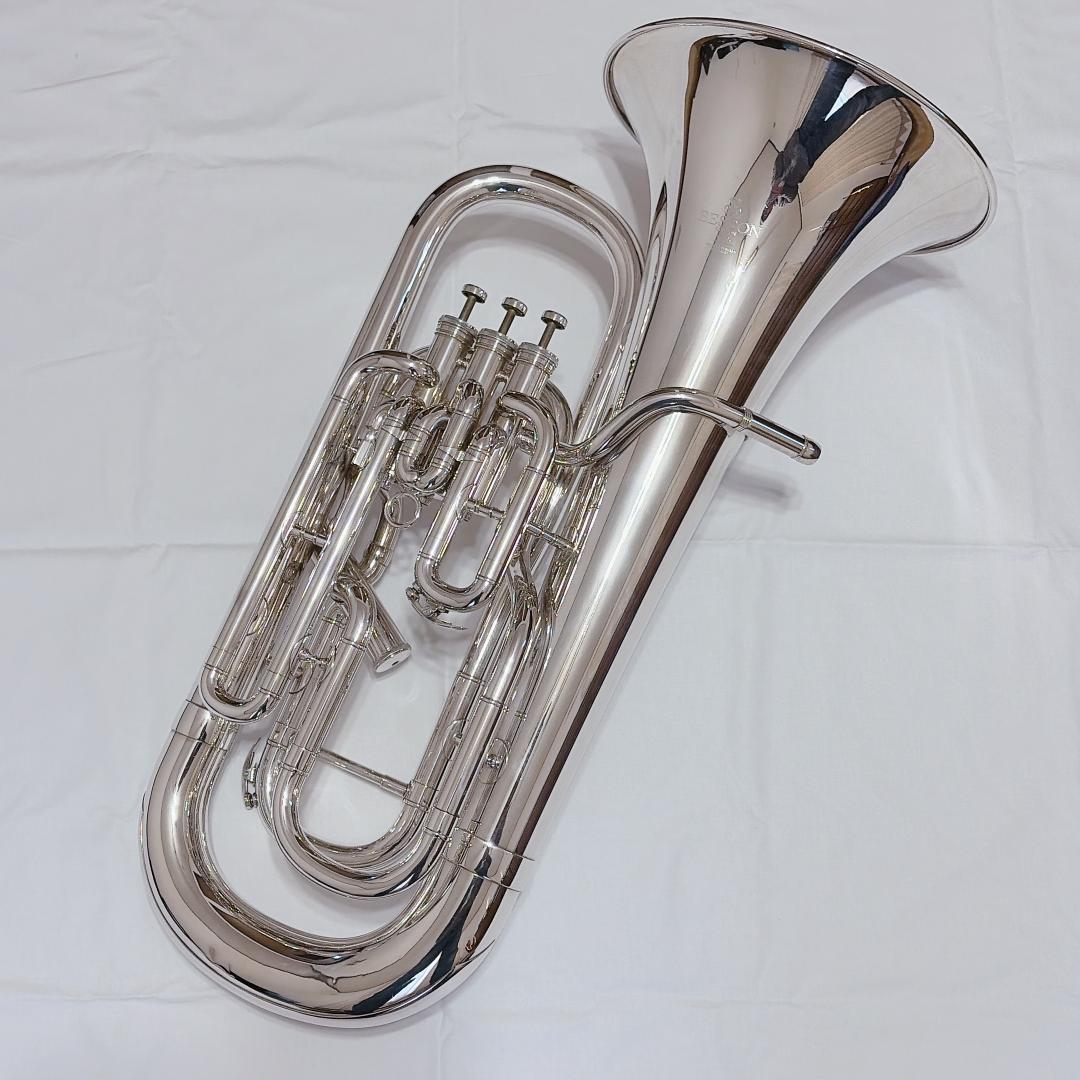 英国製ベッソン Besson ユーフォニアム BE765 銀メッキ 動作良好