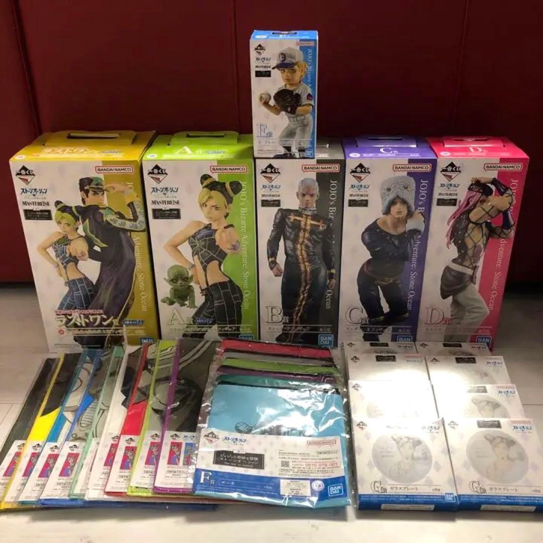 ジョジョ　一番くじ　ラストワン　プッチ神父　フィギュア　コンプリート　フルコンプ