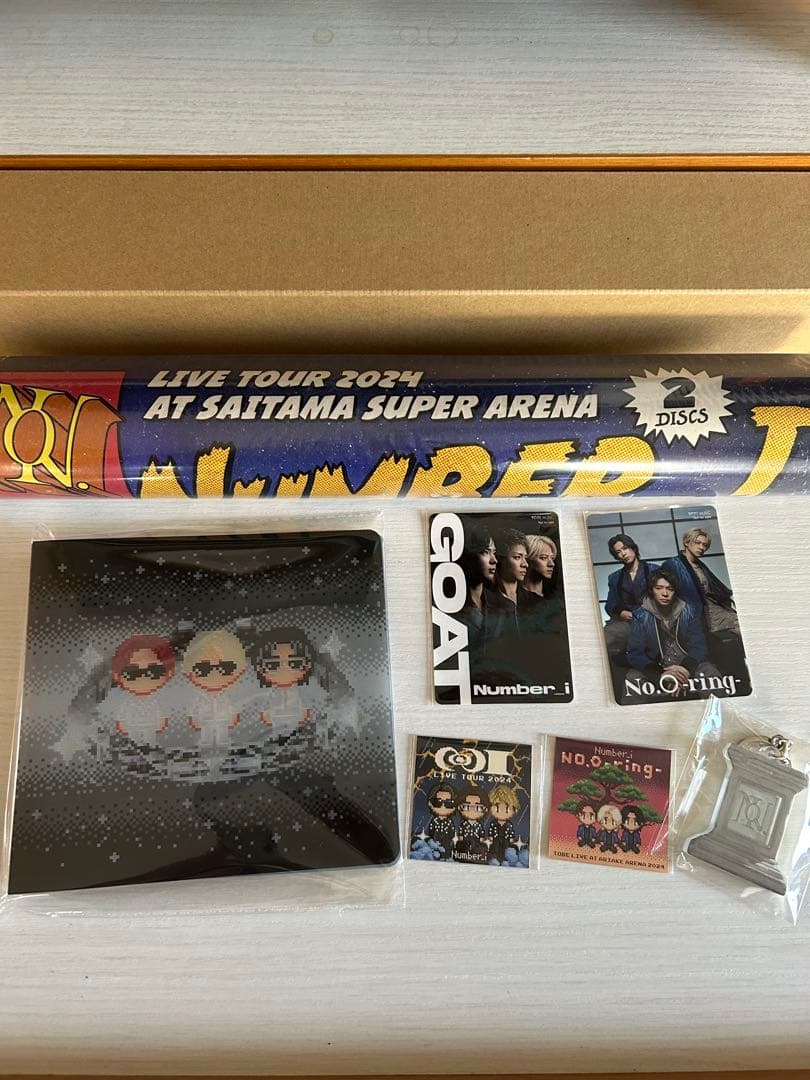 Number_i 特典　ポスター　シール　キーホルダー