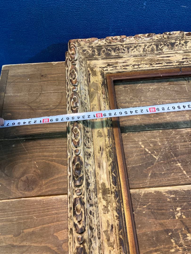 A 額縁　アンティーク調　ヨーロピアン風　ヴィンテージ　レトロ　壁掛けインテリア