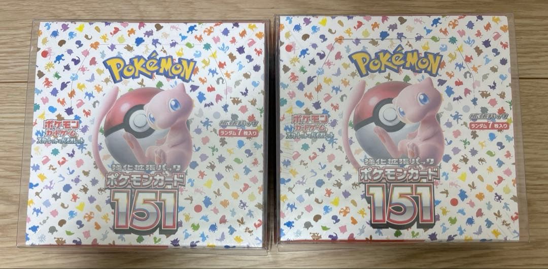 【即日発送】ポケモンカード 151 未開封ボックス シュリンク付き
