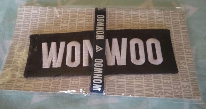 ウォヌ ネームワッペン ラバーバンド ウォヌ