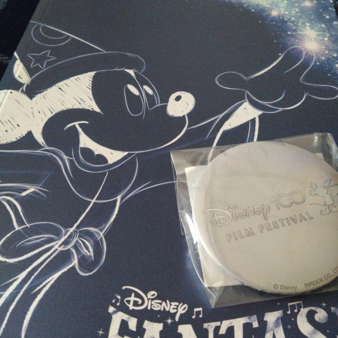 【 Disney FANTASIA 】映画パンフレット + 缶バッジ