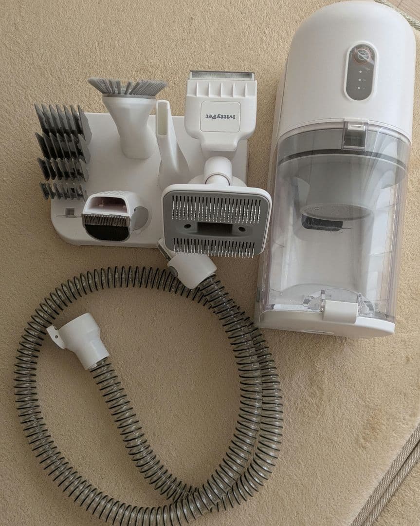 値下げ☆lvittyPet ペット用バリカンセット 犬、猫用バリカン 掃除機