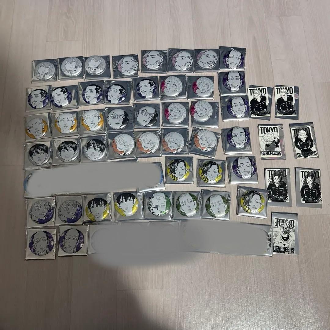 バラ売り可能　マイキーマート　メタリック缶バッジ