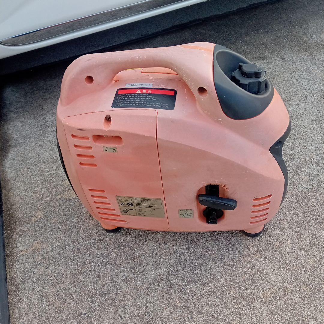 ポータブル発電機 オレンジ色