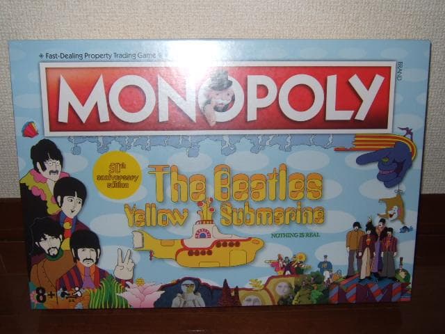 BEATLES,YELLOW SUBMARINE MONOPOLY,ビートルズ
