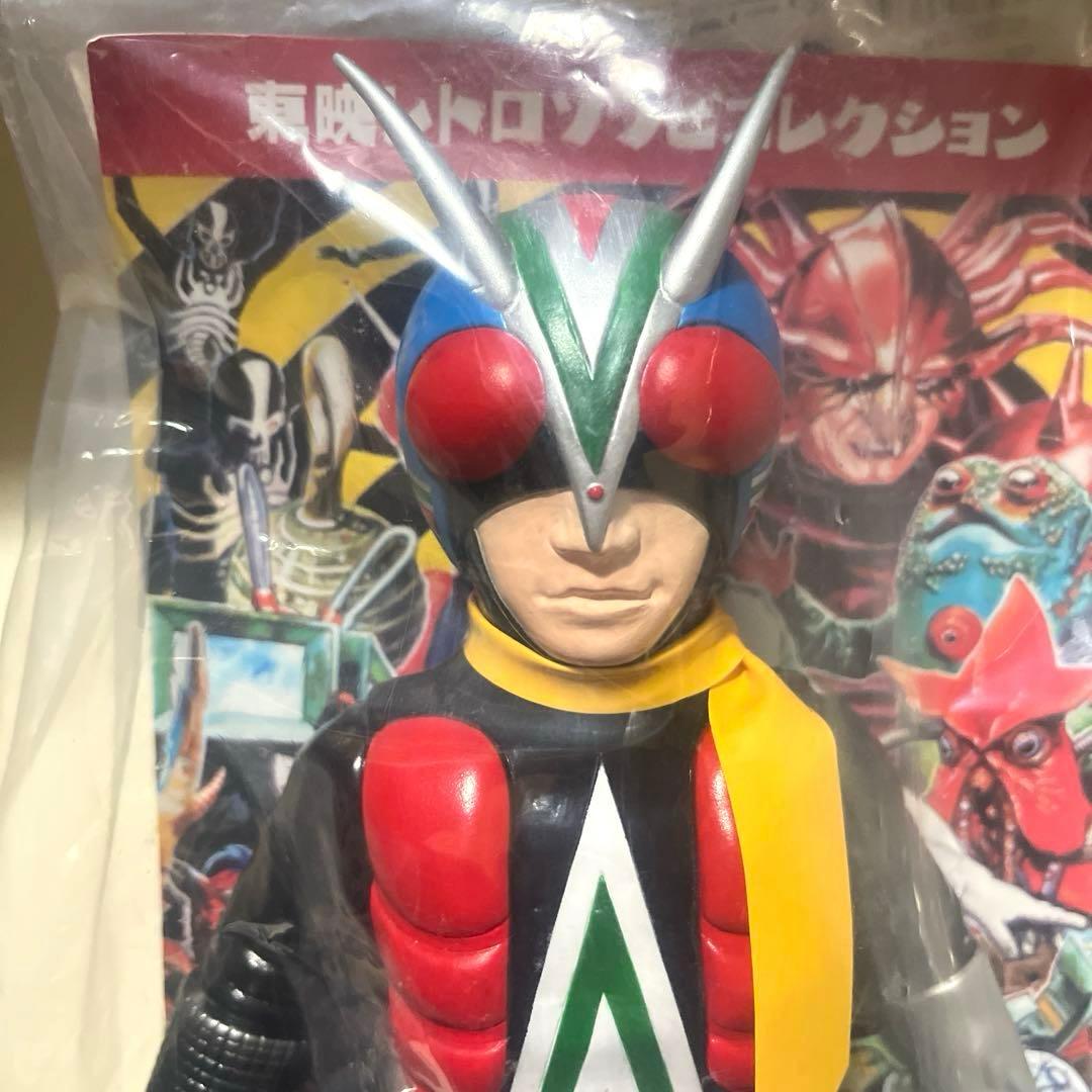 メディコムトイ製 東映レトロソフビコレクション ライダーマン マシンガン ソフビ