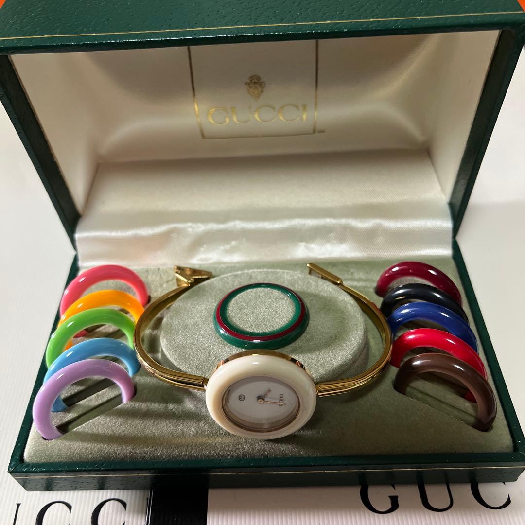 GUCCI 腕時計チェンジリング　カメレオン