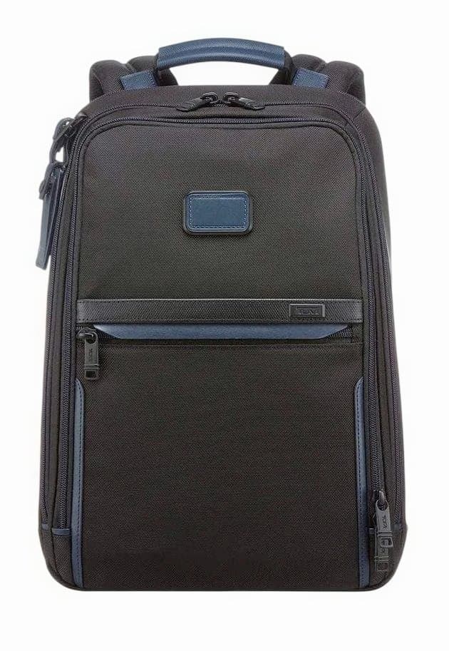 TUMI スリムバックパック ブルーライン