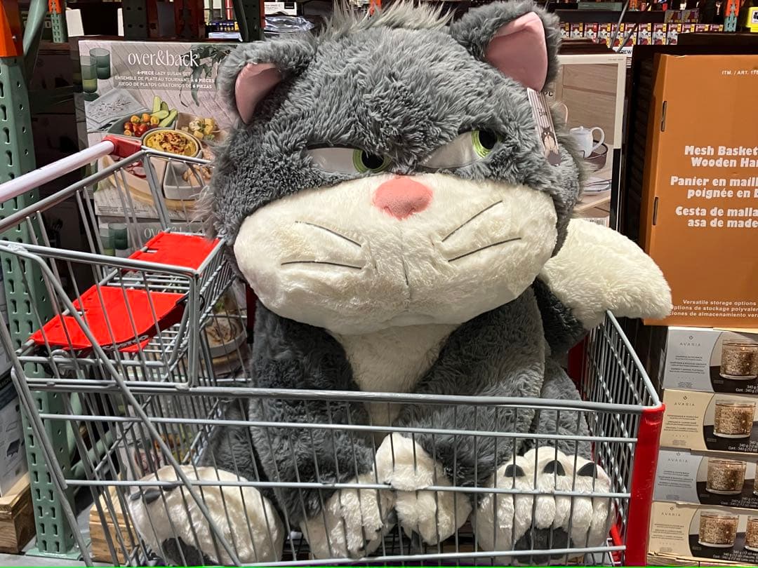 コストコ　ルシファー　特大　ぬいぐるみ　ブランケット付き　クリスマス　プレゼント