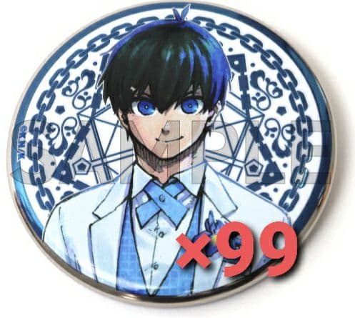 ブルーロック展 アルティメタル 缶バッジ 潔世一 99点