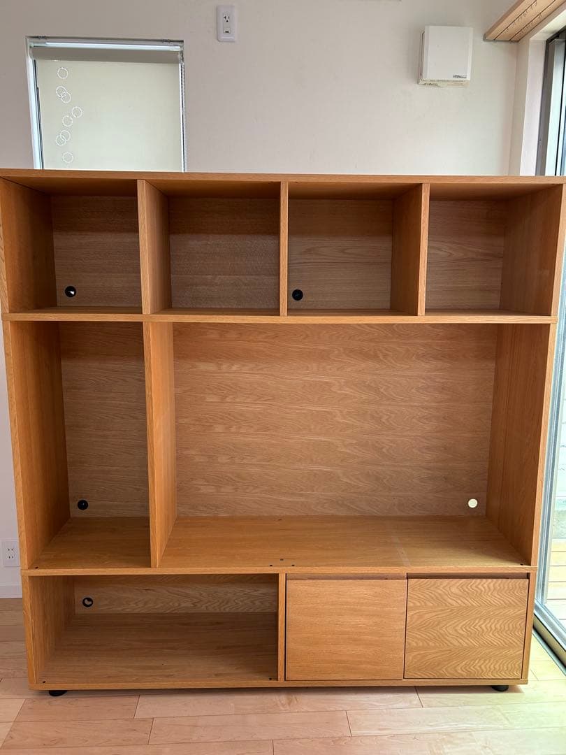 【値下げ】無印良品　テレビボード　スタッキングキャビネットCセット