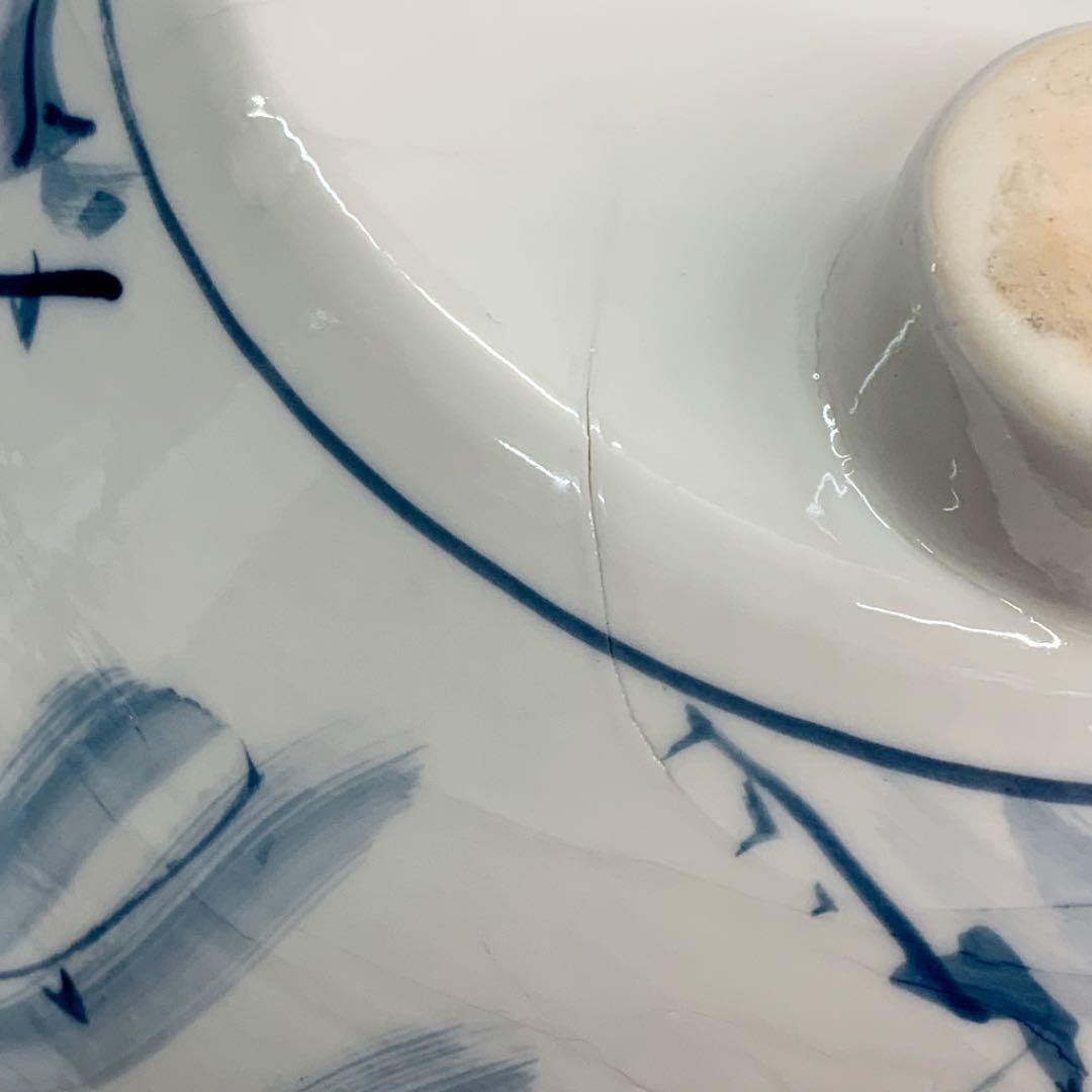 【紅鉢　山水】寿々か窯