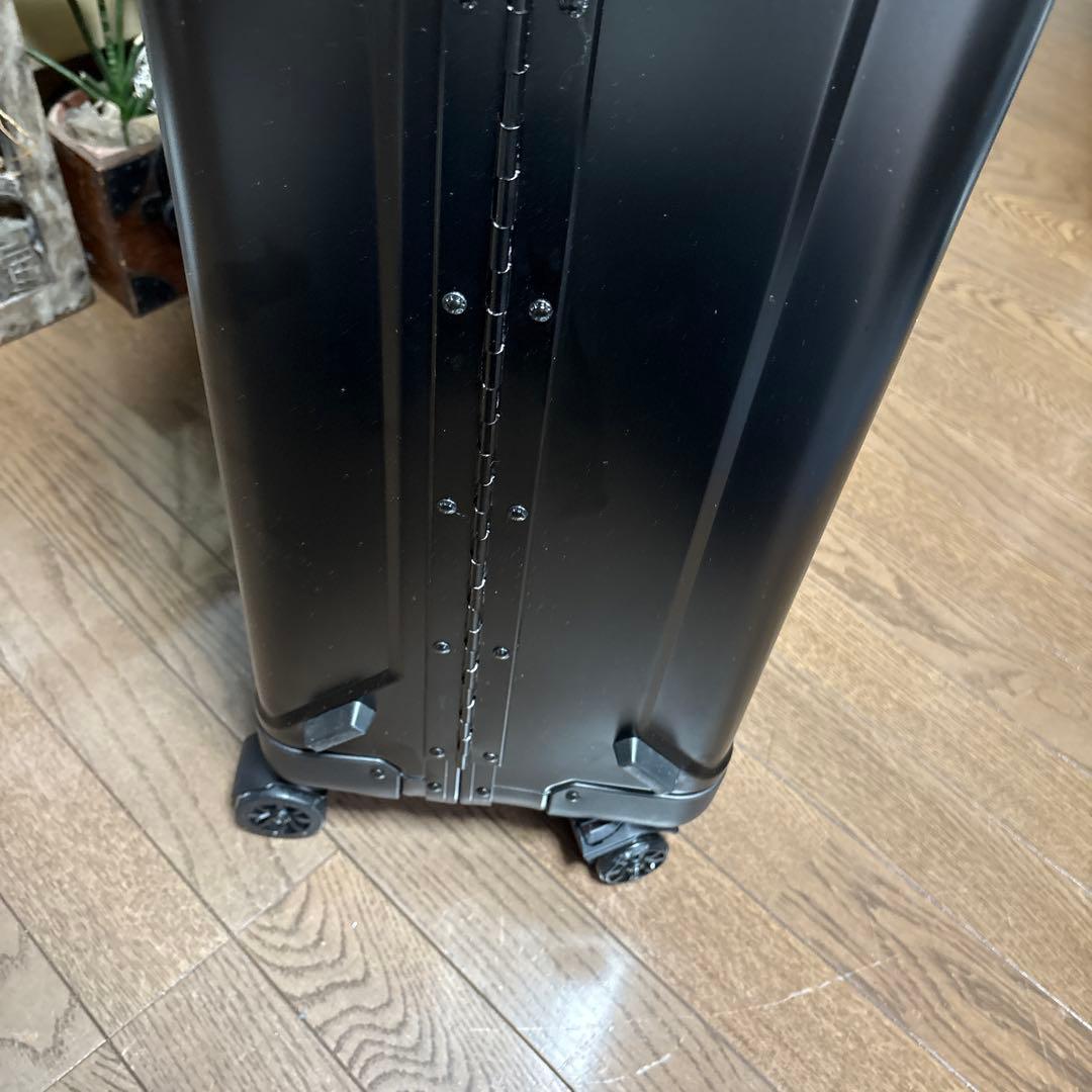 えでぃさま専用無骨なゼロハリバートンアルミ製スーツケースZRG28-BK 難あり