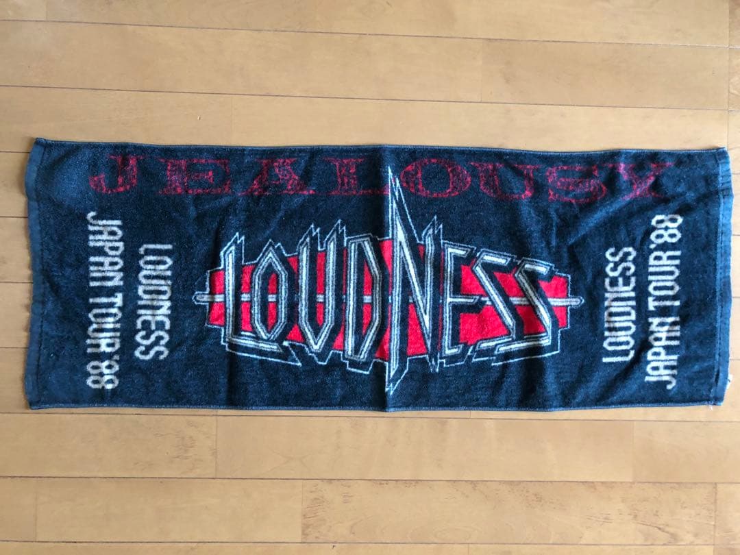 ラウドネス LOUDNESS JEALOUSY TOUR '88 ツアータオル