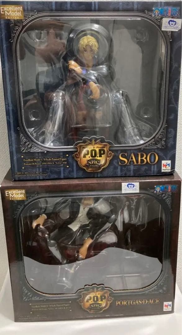 P.O.P onepiece ワンピース s.o.c フィギュア サボ エース
